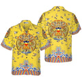 All Over Print Flame Dragon Pattern Hawaiian Shirts For Men Summer Short Sleeve Button Up Beach Shirts Blouse Mens Streetwear Lootquake LLC