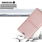 Magnetic Flip Leather Card Slot Wallet Case for iPhone 14 13 12 11 Pro Max Flip Invisible Magnetic Elegant Retro Phone Case Premium Leather PU Soft Flip Cover For iPhone Stevvex
