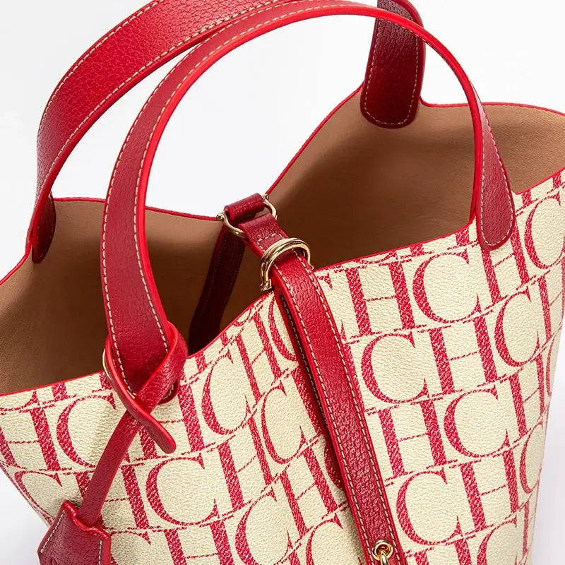 CHCH Tote Bag 2024 Brand New Letter Printed Handbag Mommy Shopping Bag