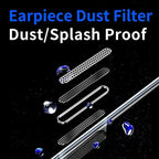 Edge to Edge Coverage Screen Protector for iPhone 14 Pro Max 12 13 Dust Free Phone Screen Protector Glass With Install  Proof Without Bubbles Stevvex
