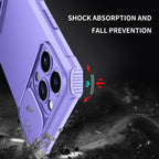 Unique Cover with Camera Protection Heavy Duty Shockproof Protective iPhone 13 Pro Case ShockProof Case For iPhone 13 12 11 Pro Slide Camera Protection Case Dual Layer Armor Case Back Cover Stevvex
