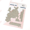 February 2025 New pink Floral Field Metal Cutting Dies Stamp Stencil Hot Foil Set DIY fresh Scrapbook Card Handmade Embossing Lootquake LLC