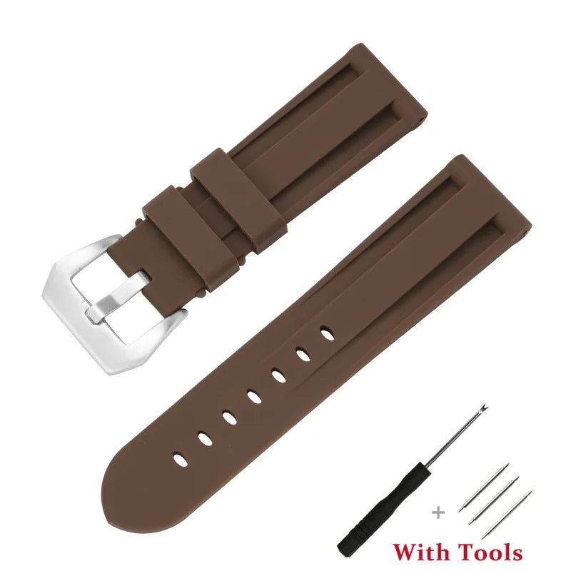 Amazfit Silicone Watch Bands - Universal Rubber Sport Strap With Tool