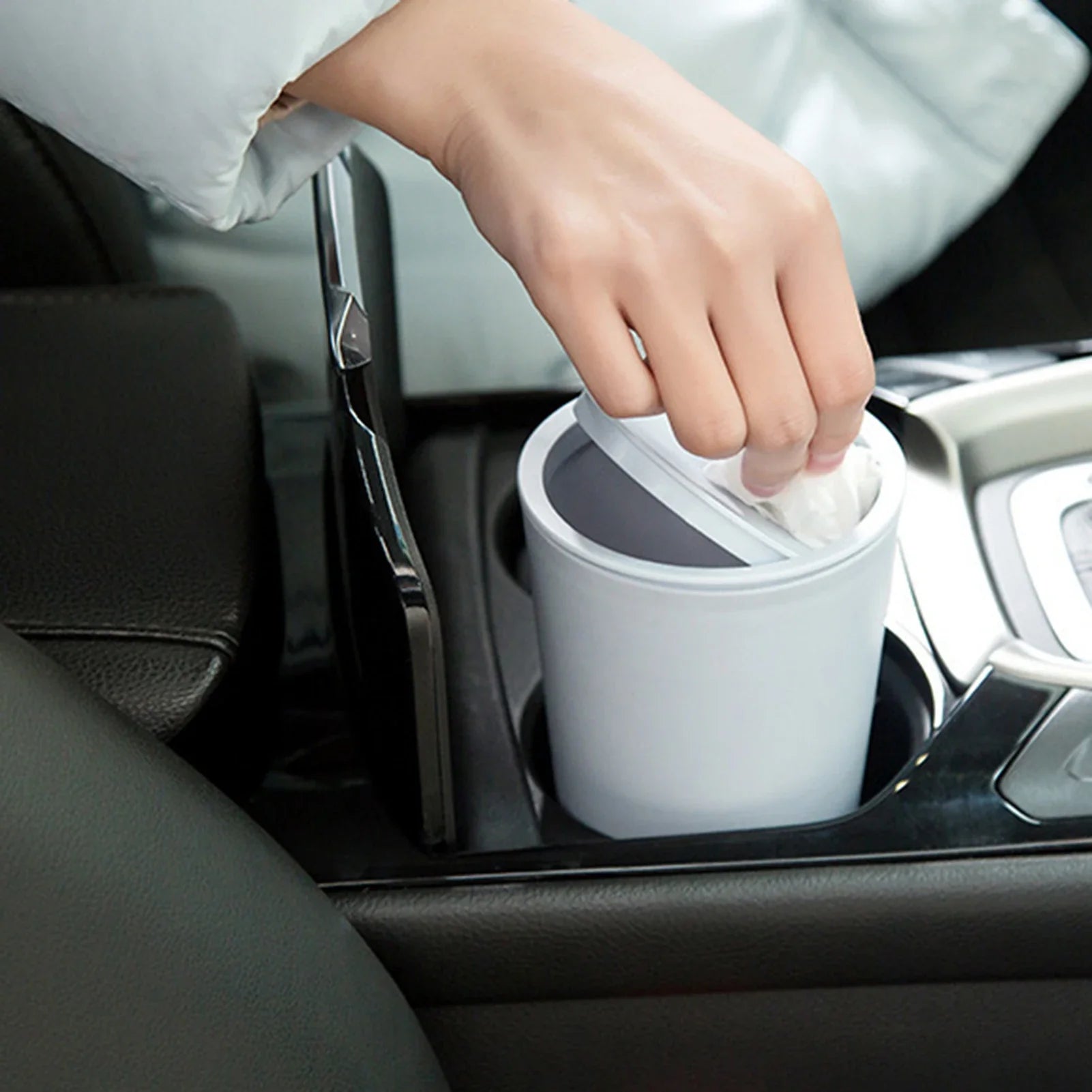 Mini Desktop Bin Small Trash Can with Cover Bedroom Trash Can Garbage Can Clean Workspace Storage Box Home Desk Trash Can Lootquake LLC