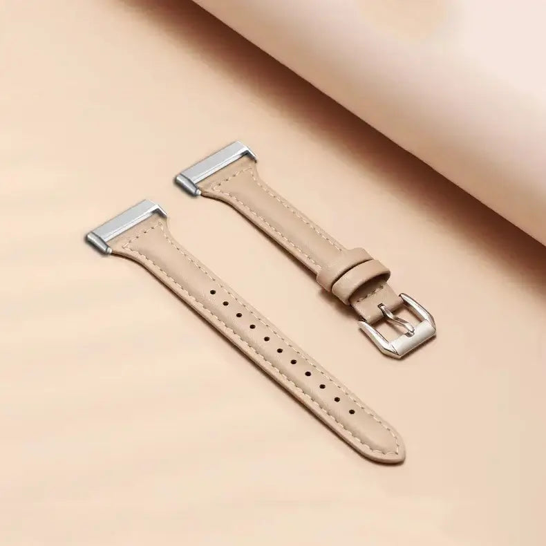 Fitbit Versa & Sense Leather Band - Classic and Stylish - SJB-DIAMOND ELITES