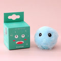 Smart Fluffy Plush Cat Ball Toys Interactive Chirping Balls Cat Kicker Toys 3 Lifelike Sounds Fun Kitty Kitten Toys  Interactive Electric Cat Ball with Sound Stevvex