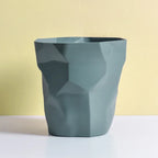 Creative Irregular Trash Can Bathroom Waste Garbage Bin Household Toilet Bin Home Rubbish Can for Kitchen Bathroom Garbage
