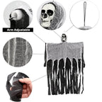 Horror Skull Ornaments Halloween Outdoor Haunted House Yard Decor Corpse Death Prop Skull Ghost Pendant Halloween Party Supplies Lootquake LLC