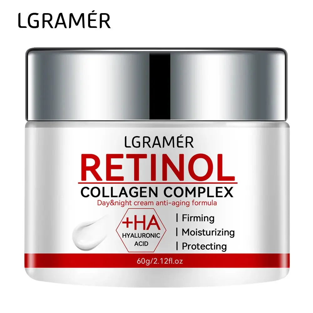 Retinol Lifting Firming Cream Collagen Smooth wrinkles Face Cream For Moisturizer Whitening Brighten Skin Products Lootquake LLC