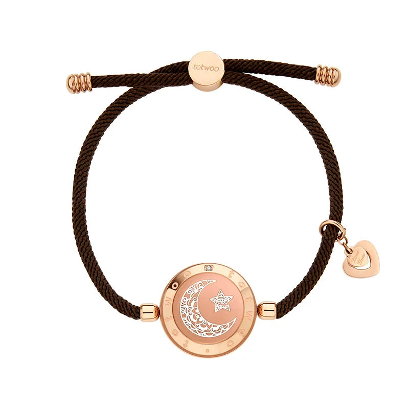 TOTWOO Touch Single Bracelet - Long Distance Touch Bracelet Light up and Vibration Relationship Love Baracelet Smart Jewelry Lootquake LLC