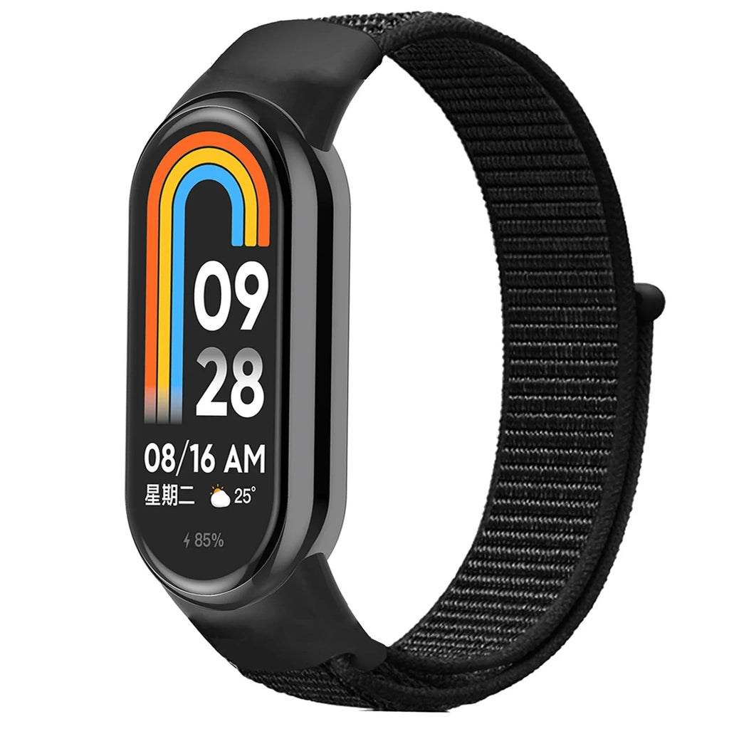 Nylon Loop for xiaomi Mi Band 9 8 Strap NFC SmartWatch Wristband Correa Replacement sport pulsera for Miband 7 6 5 4 3 Bracelet Lootquake LLC