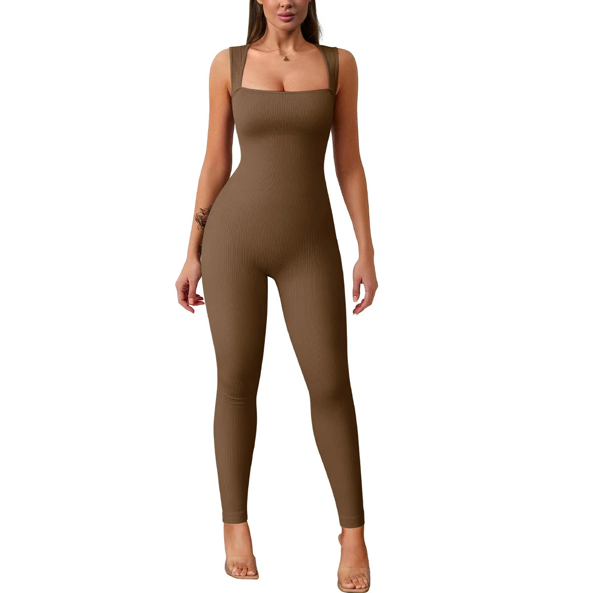 FitFlex Diva: Sleek High Waist Sports Jumpsuit - SJB-DIAMOND ELITES