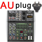 99 DSP Effects Mixing Console Podcast Mini 4/6 Channels Sound Audio Mixer Individual 48V Bluetooth USB PC Play Record AM-AX4/6 Lootquake LLC