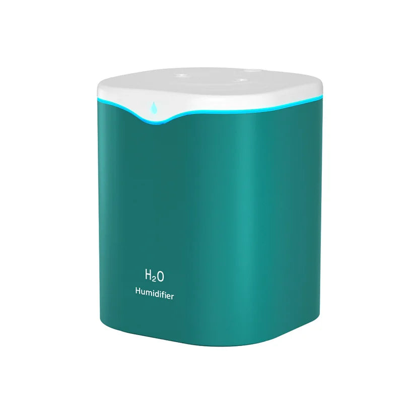 2000ML USB Air Humidifier Double Spray Port Essential Oil Aromatherapy Humificador Cool Mist Maker Fogger Purify for Home Office Lootquake LLC