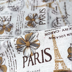 Newspaper Printed Fabric Quilting Cloth Cotton Linen For DIY Sewing Tablecloth Cushion Placemat Storage Bag Handicraft Materials Lootquake LLC