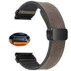 Garmin Soft Leather Band - Magnetic Buckle QuickFit Design - SJB-DIAMOND ELITES