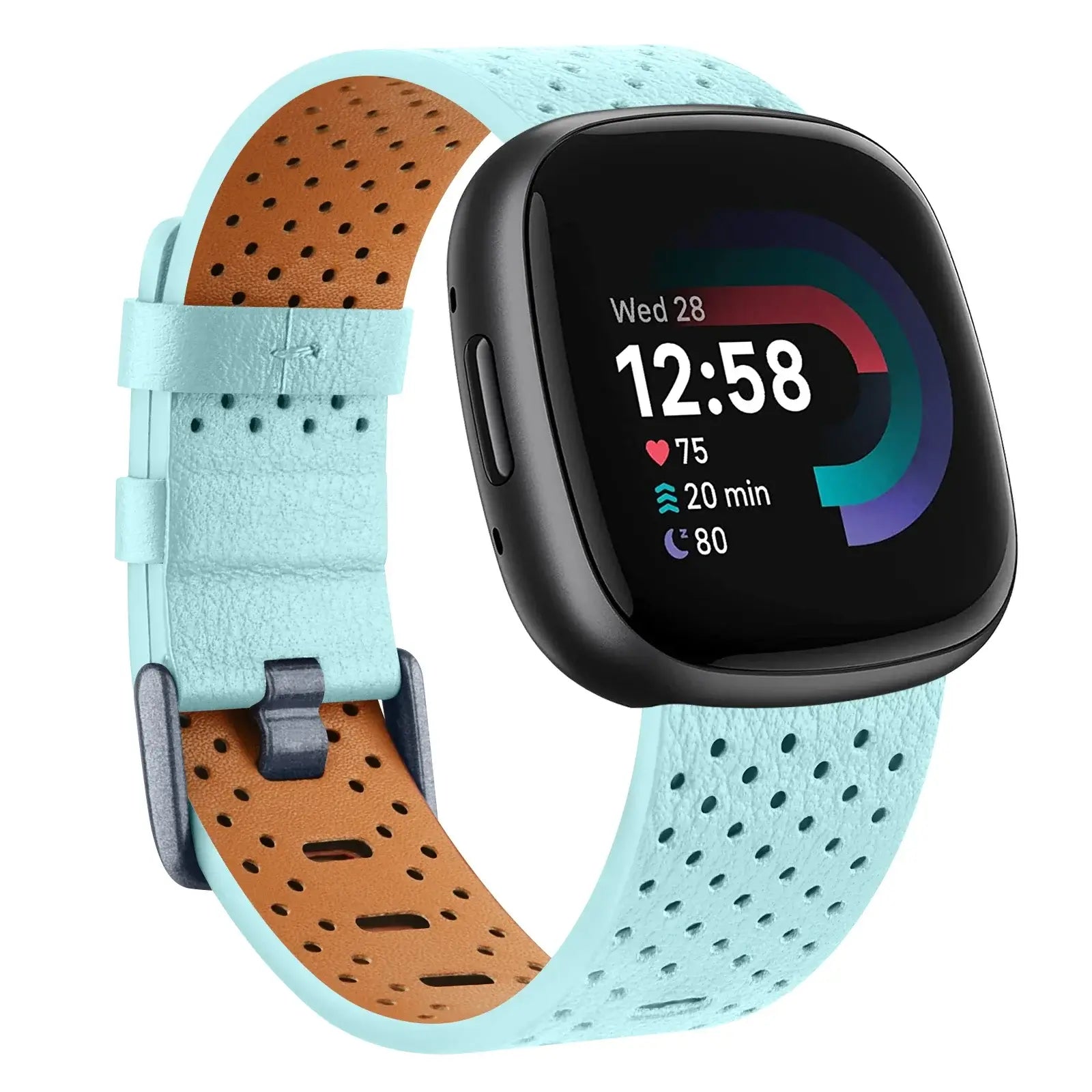 Fitbit Versa & Sense Leather Band - Stylish & Durable Design - SJB-DIAMOND ELITES