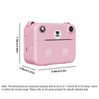 Digital Children Camera Photography Instant Print Camera 1080P HD Video Recorder Mini Thermal Printer Educational Birthday Gifts Lootquake LLC