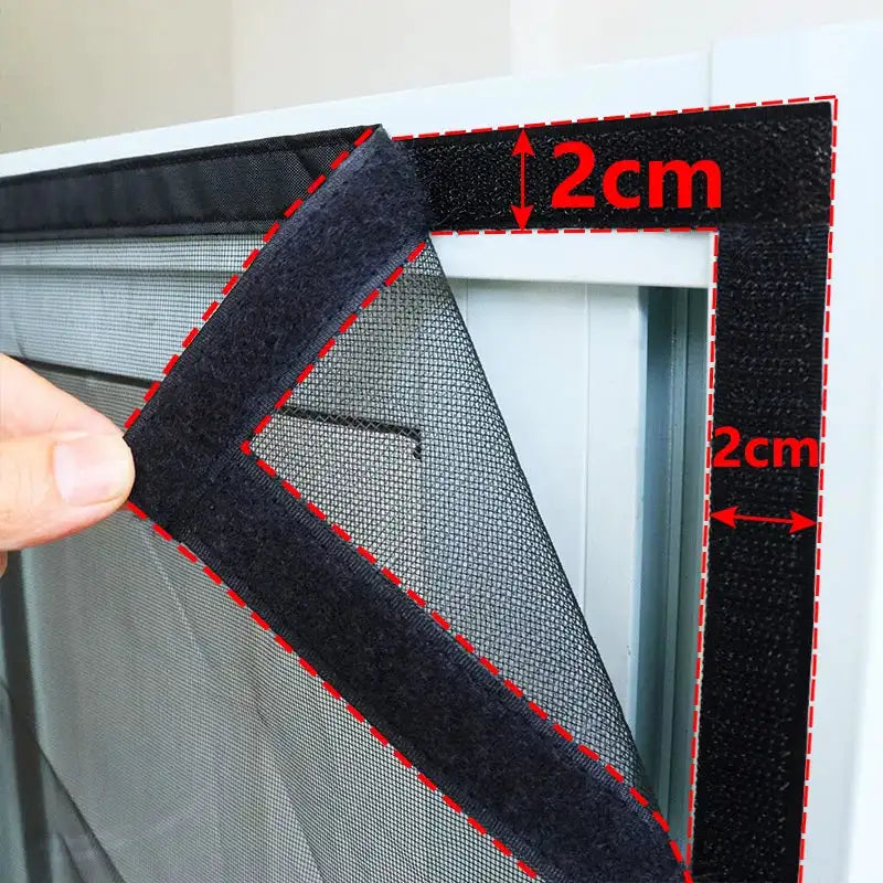 Large Size Magnetic Garage Door Curtain Custom Size Mosquito Net Anti Fly Insect Screen Used in Pavilions Balconies Outdoor Tent