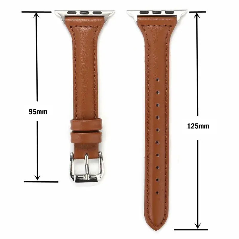 Apple Watch Leather Strap - Premium Quality, Stylish Design - SJB-DIAMOND ELITES
