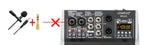 99 DSP Effects Mixing Console Podcast Mini 4/6 Channels Sound Audio Mixer Individual 48V Bluetooth USB PC Play Record AM-AX4/6 Lootquake LLC