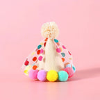 Pet Dog Birthday Party Dog Hat Candy Color Dot Lace Cat Bib Suit Cute Small Medium Dogs Costume Cap Pet Products Accessories Lootquake LLC