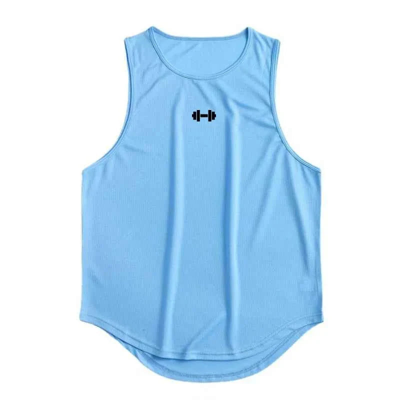 BreezeFit Men's Quick-Dry Gym Tank Top THRIXINE