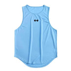 BreezeFit Men's Quick-Dry Gym Tank Top THRIXINE