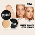 4 Colors Matte Loose Powder Face Whitening Skin Finish Transparent Pink Nude Mineral Makeup Cosmetic Foundation Setting Powder Lootquake LLC