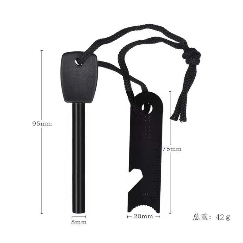Waterproof Magnesium Flint & Steel Stick THRIXINE
