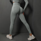 Elevate Seamless High-Waist Yoga Leggings for Women THRIXINE