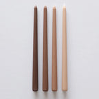 30CM Taper Candle 4 Pack - Home Interior Long Burning Dripless and Smokeless Candles Unscented - Valentines Candles for Home Lootquake LLC