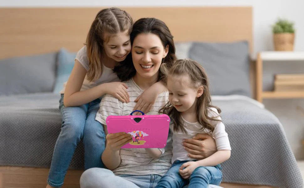 7 Inch Global Version 5G Kids' tablet Dual BOW Cameras 5G WiFi Quad Core 4GB RAM 64GB ROM Children's Gifts Tablets 4000mAh Lootquake LLC