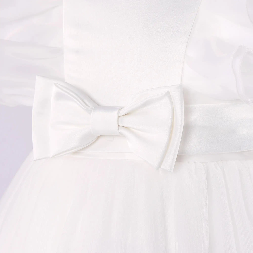 New Princess dress Large children's long dress Girl piano performance dress Festival party dress