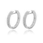 Circle Earrings For Women Vintage Punk Round Baroque Pearl Earrings Stainless Steel Circle Ear Clip Women Jewelry Gift Mujer