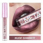 Metallic Matte Liquid Lipstick Waterproof Long Lasting Non-Stick Cup Matte Shimmer Glitter Lip Gloss Women Lips Makeup 12 Colors Lootquake LLC