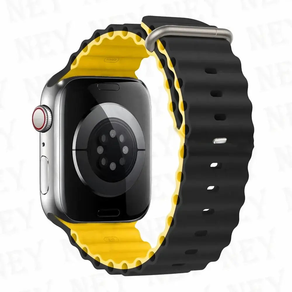 Apple Watch Silicone Strap - Soft Flexible Comfortable Fit - SJB-DIAMOND ELITES