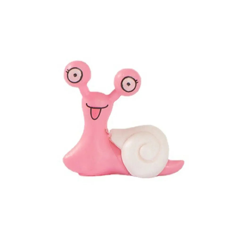 Crafts Cartoon Snails Fairy Creative Exquisite Snail Sculpture Art Simulated Miniatures Figurines Gift Lootquake LLC