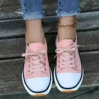 Summer Woman Vulcanize Shoes Knitted Breathable Sneakers
