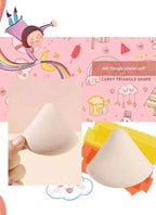 Dry Wet Usable Makeup Cosmetic Puff Sponge Cushion Puff for Foundation Powder Soft and Cute Lootquake LLC