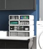 Storage Drawers Desk Organizer Box Desk Stationery Drawer Storage Toiletries Organizer Box Clutter Desk Shelving Home Storage Lootquake LLC
