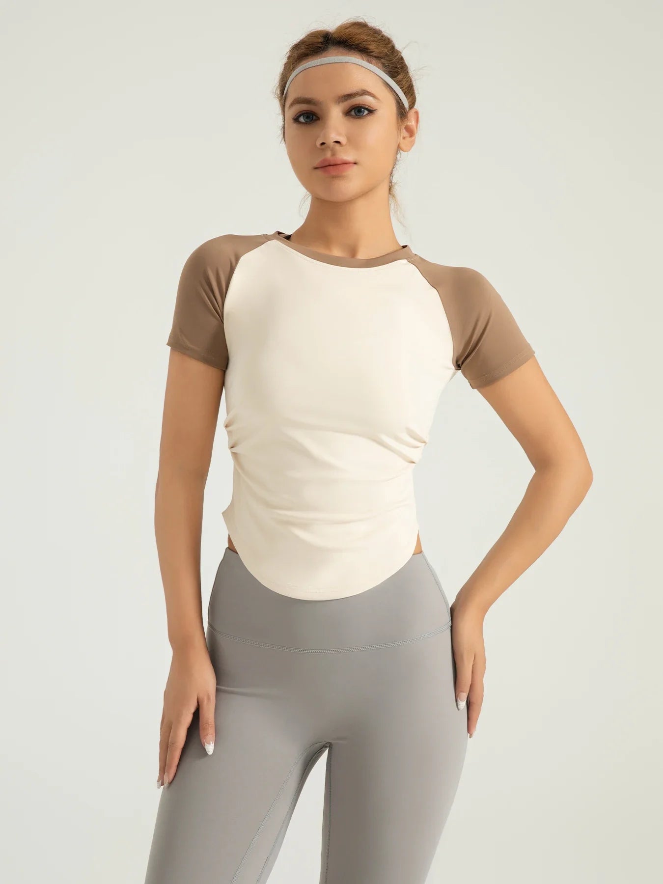 Women's Compression Fit Quick-Dry Yoga Running Tee - SJB-DIAMOND ELITES