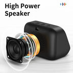 Smart Bluetooth Translator RGB Speaker 18 Languages Real-time Translation AI bluetooth 5.4 speaker with LCD display, game,alarm Lootquake LLC