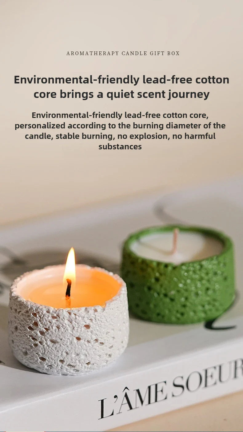 Premium Aromatherapy Scented Candles - Handmade Soy Wax Candles for Relaxation and Home Decor - Long-Lasting Fragrance ﻿ Lootquake LLC