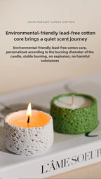 Premium Aromatherapy Scented Candles - Handmade Soy Wax Candles for Relaxation and Home Decor - Long-Lasting Fragrance ﻿ Lootquake LLC