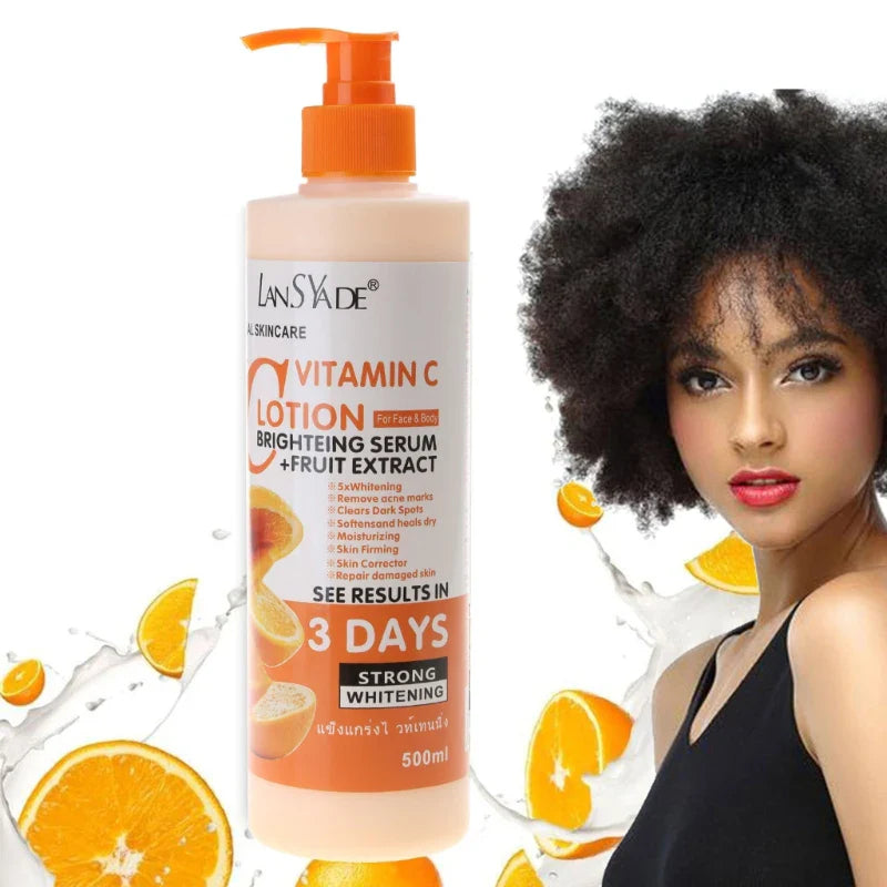 Vitamin-c Body Lotion Moisturizing Nourishing Body Cream Repair Skin Care Anti-chapping Brightening Nourishing Cream Body Care Lootquake LLC