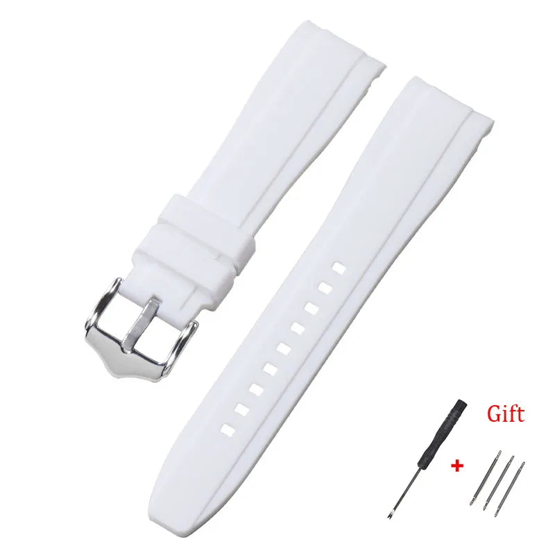Amazfit Silicone Watch Band Curved End Waterproof Comfort Fit