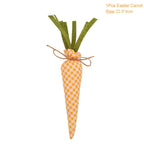 3/1pcs Nov Woven Easter Carrots Ornaments Hanging Pendant for Easter Home Decorations Supplies 2023 Kids Easter Favors Gifts Toy Lootquake LLC