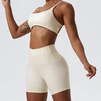 Ultra Comfort High-Waist Yoga Shorts THRIXINE