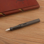 1pc Plastic Matte Black 860 Fountain Pen EF Nib Frosted Green Stationery School Office Supplies Ink Pens Lootquake LLC